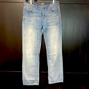 Mens BKE Tyler size 34L (34x34) straight leg jeans